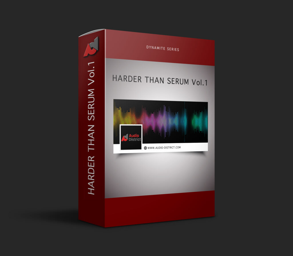 <!-- wp:paragraph -->
<p>Audio District - HARDER THAN SERUM Vol.1</p>
<!-- /wp:paragraph -->

<!-- wp:paragraph -->
<p>102 Xfer Serum presets build from the ground up.</p>
<!-- /wp:paragraph -->

<!-- wp:paragraph -->
<p>Presets made from the ground up and geared for all you hard heads</p>
<!-- /wp:paragraph -->

<!-- wp:paragraph -->
<p>For all styles incl Drum & Bass, EDM, Techno, Hardcore, Hardstyle and many other styles.</p>
<!-- /wp:paragraph -->

<!-- wp:paragraph -->
<p>Quality patches with the freedom to adjust it to your taste.</p>
<!-- /wp:paragraph -->